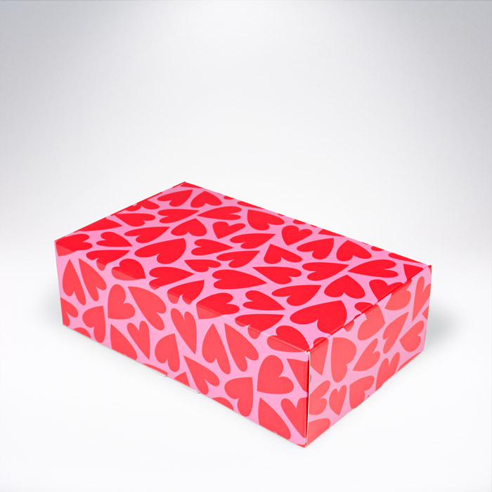 Krabička 209x128x65 Hearts