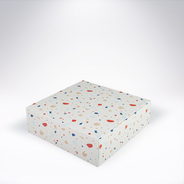 Krabička 209x208x65 Terrazo