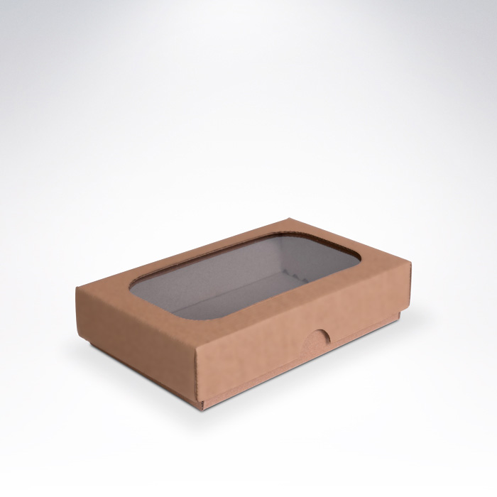 Krabička s okienkom 150x100x35