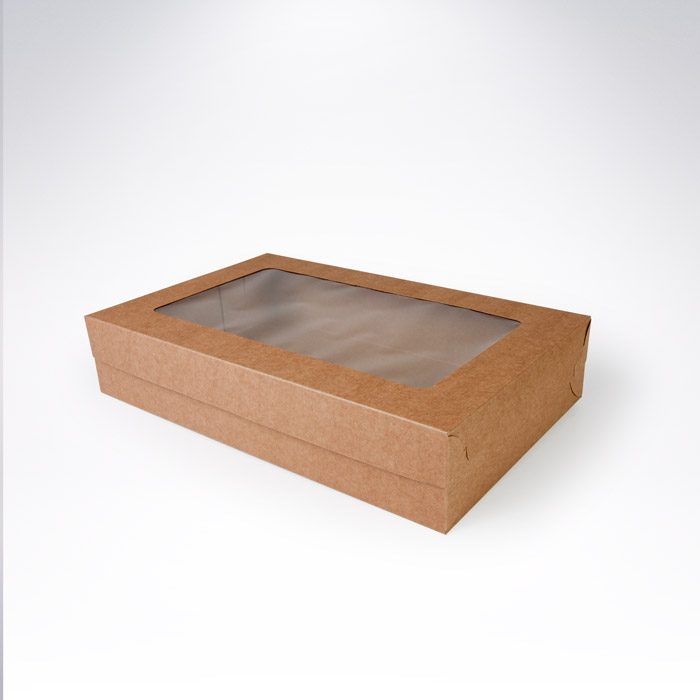 Krabička s okienkom 370x230x75 eko