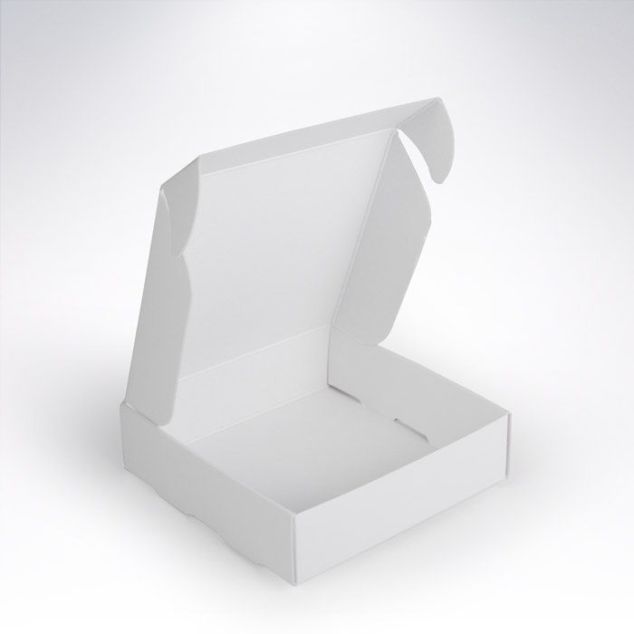Malá krabička 90x90x25 mm biela