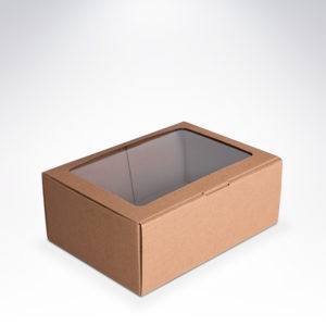 Krabička s okienkom 180x125x81